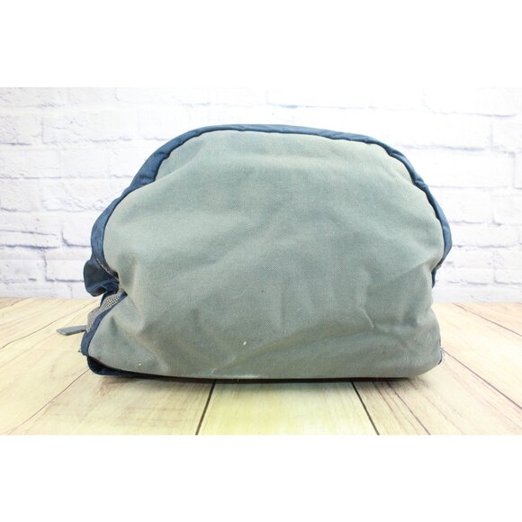 LL Bean Adult Carry Portable Locker Pack 42L School Hiking Pack Backpack Blue - Picture 7 of 16